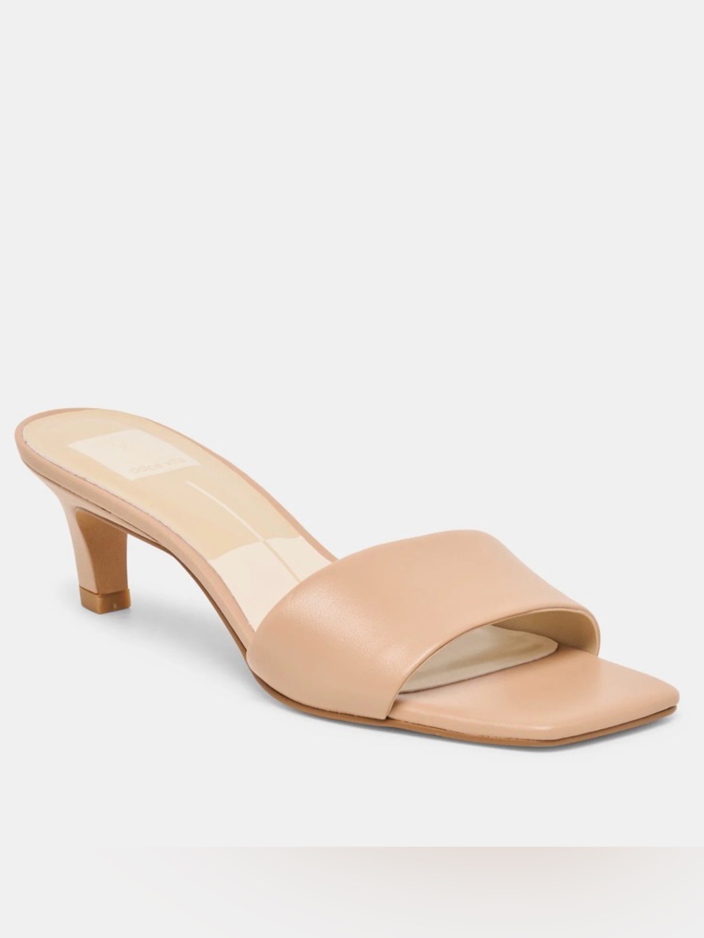 Dolce Vita Rexa Kitten Heel Sandals in Light Tan